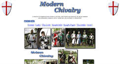 Desktop Screenshot of modernchivalry.org